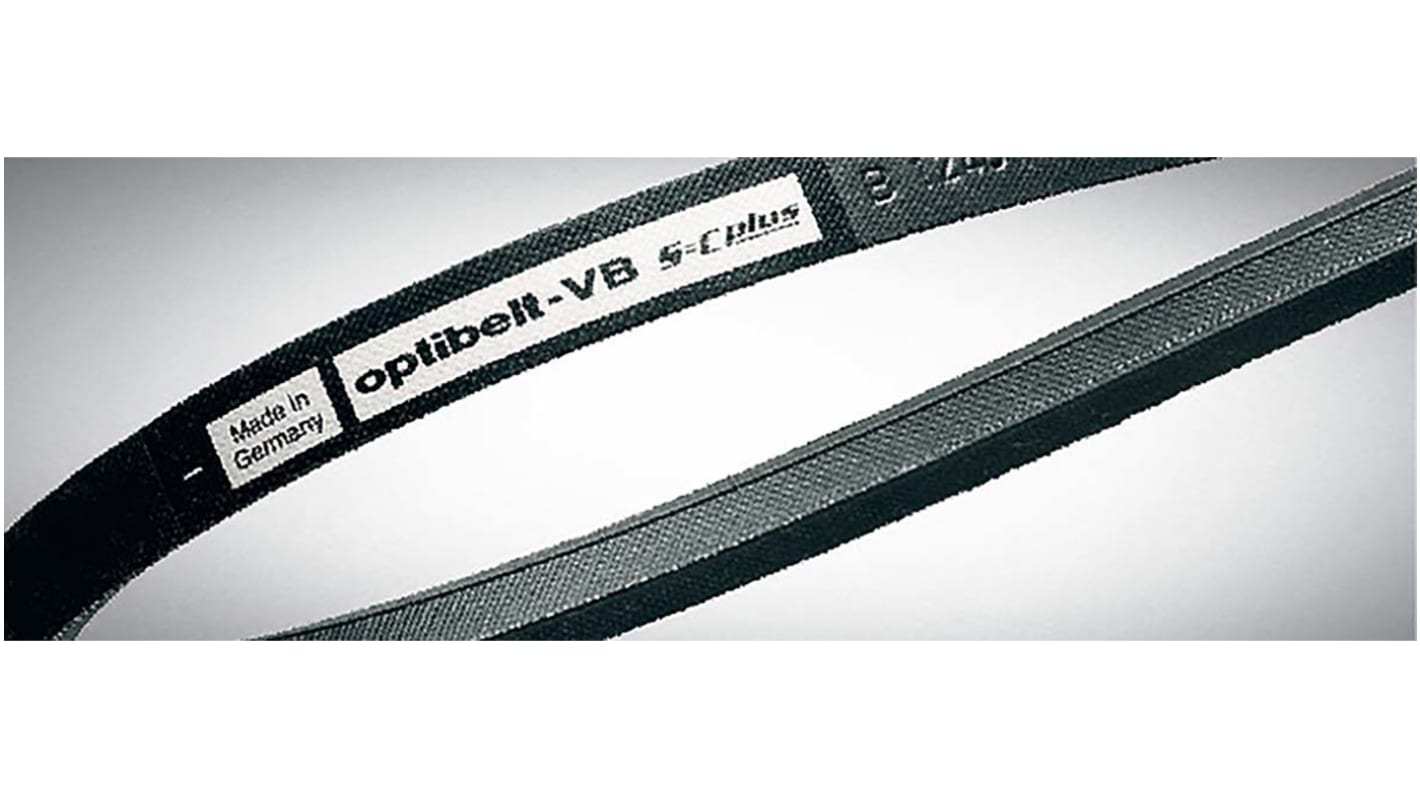 Courroie OPTIBELT VB S=C Plus, Section B/17, long primitive : 1290mm, long int: 1250mm, long ext : 1319mm