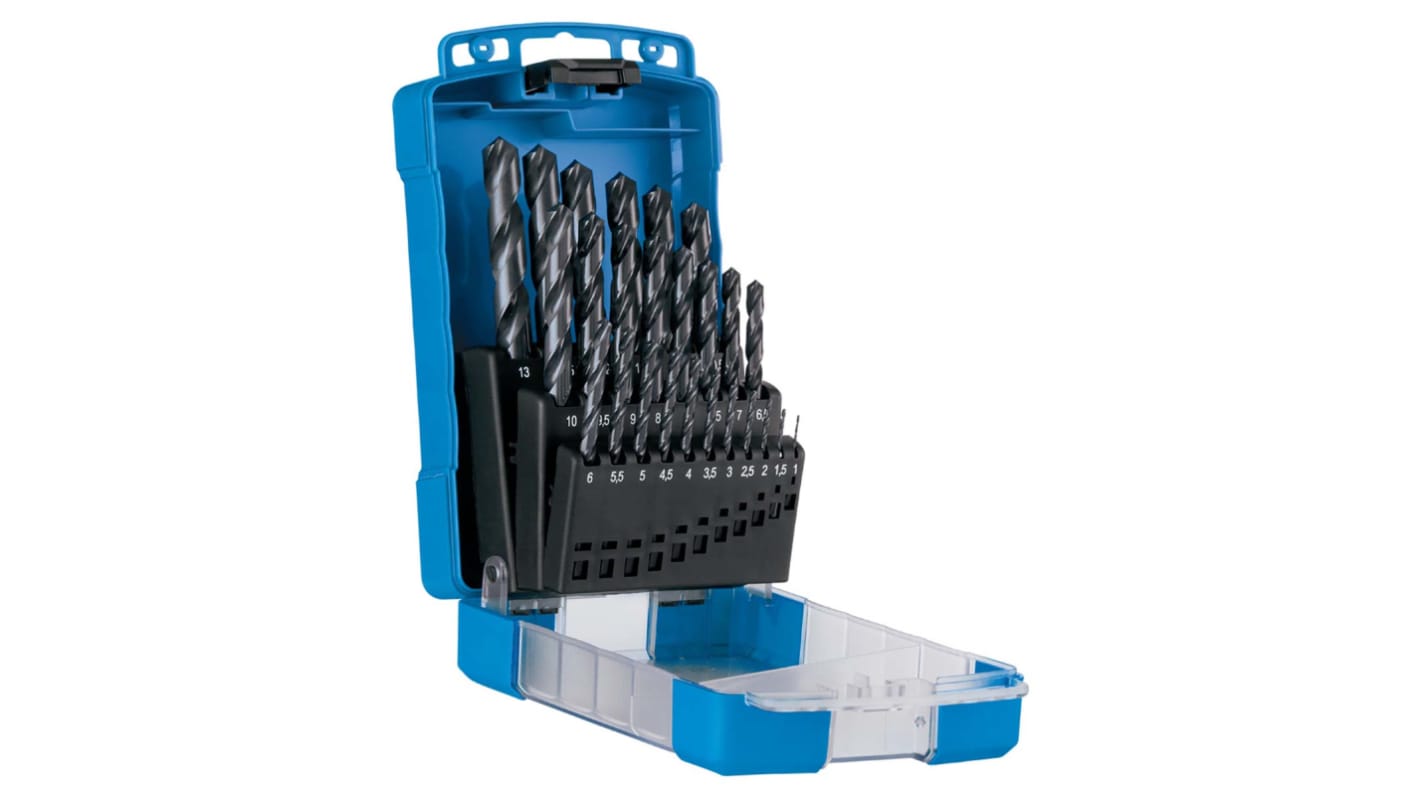 D102SM3 Sutton Tools 25 Piece 13mm Max 1mm Min HSS Bits RS