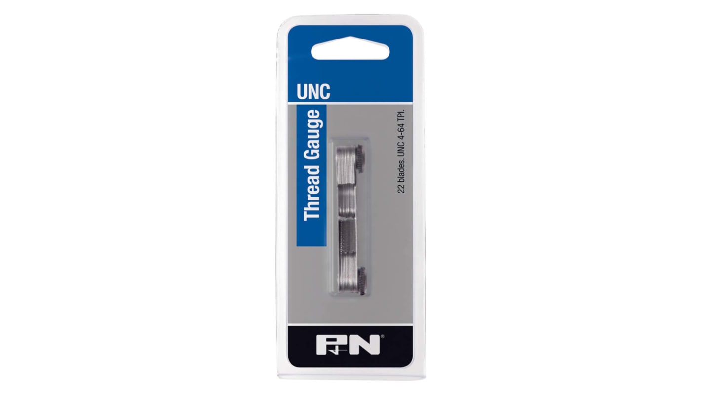 P&N, 22 Blades Thread Pitch Gauge, Imperial thread type