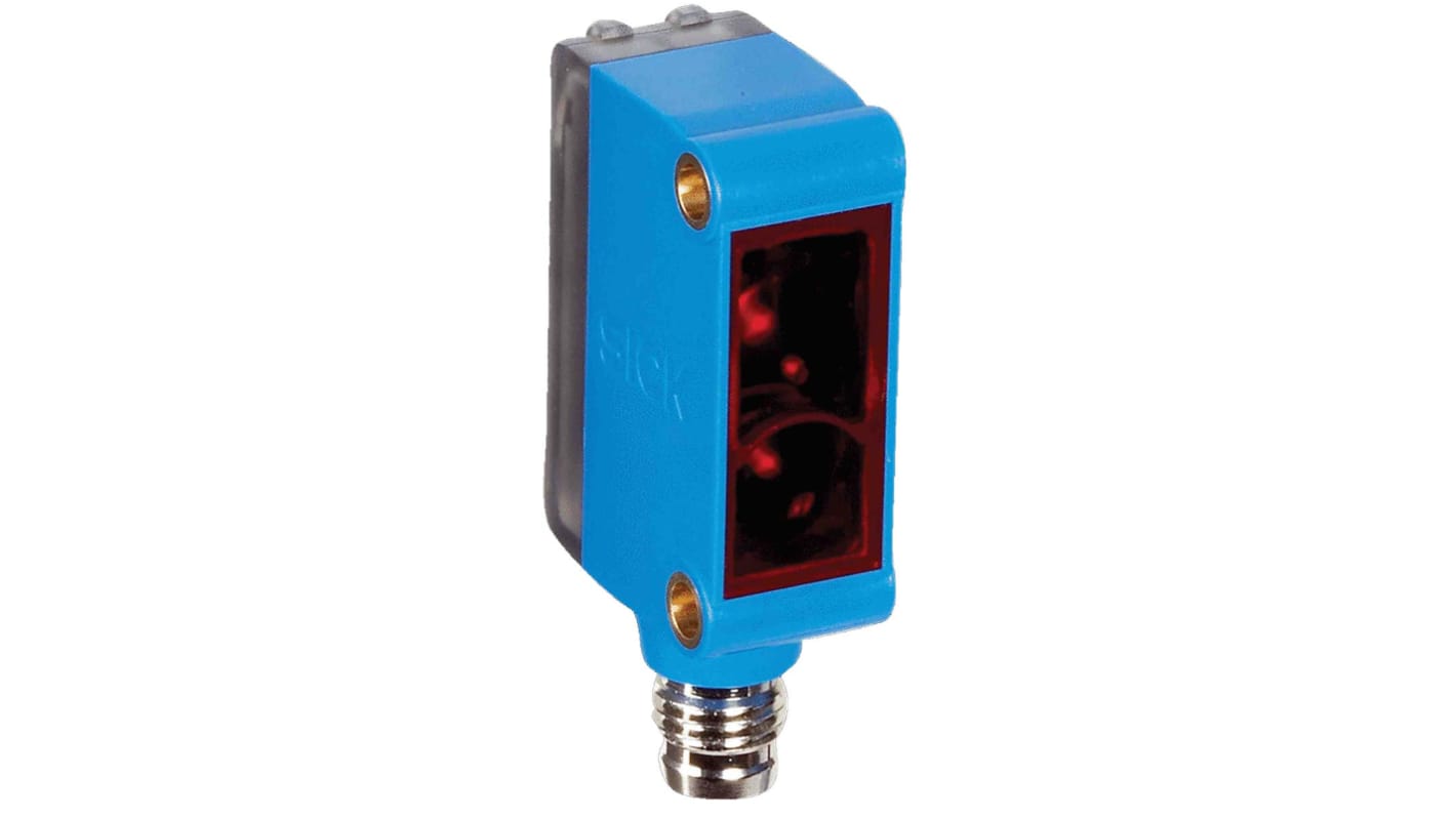 Rs-Online Sensore fotoelettrico Rettangolare SICK a retroriflessione rilevamento 6 m uscita PNP