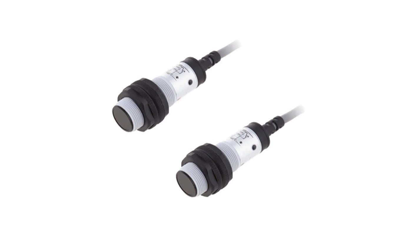 Rs-Online Sensore fotoelettrico Cilindrico RS PRO a fascio diretto rilevamento 20 m uscita NPN NO+NC