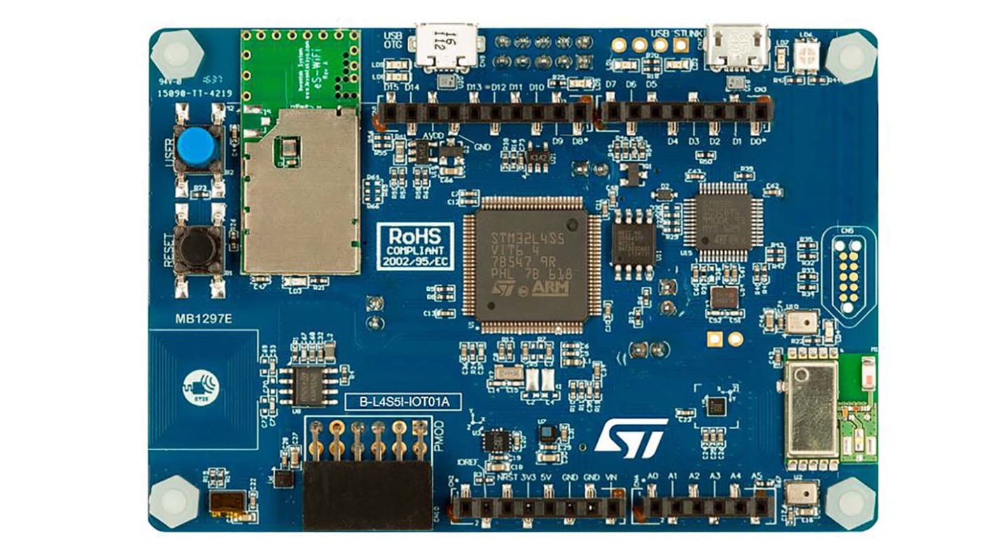 STMicroelectronics B-L4S5I-IOT01A 32 Bit Microcontroller Development Kit Cortex M4