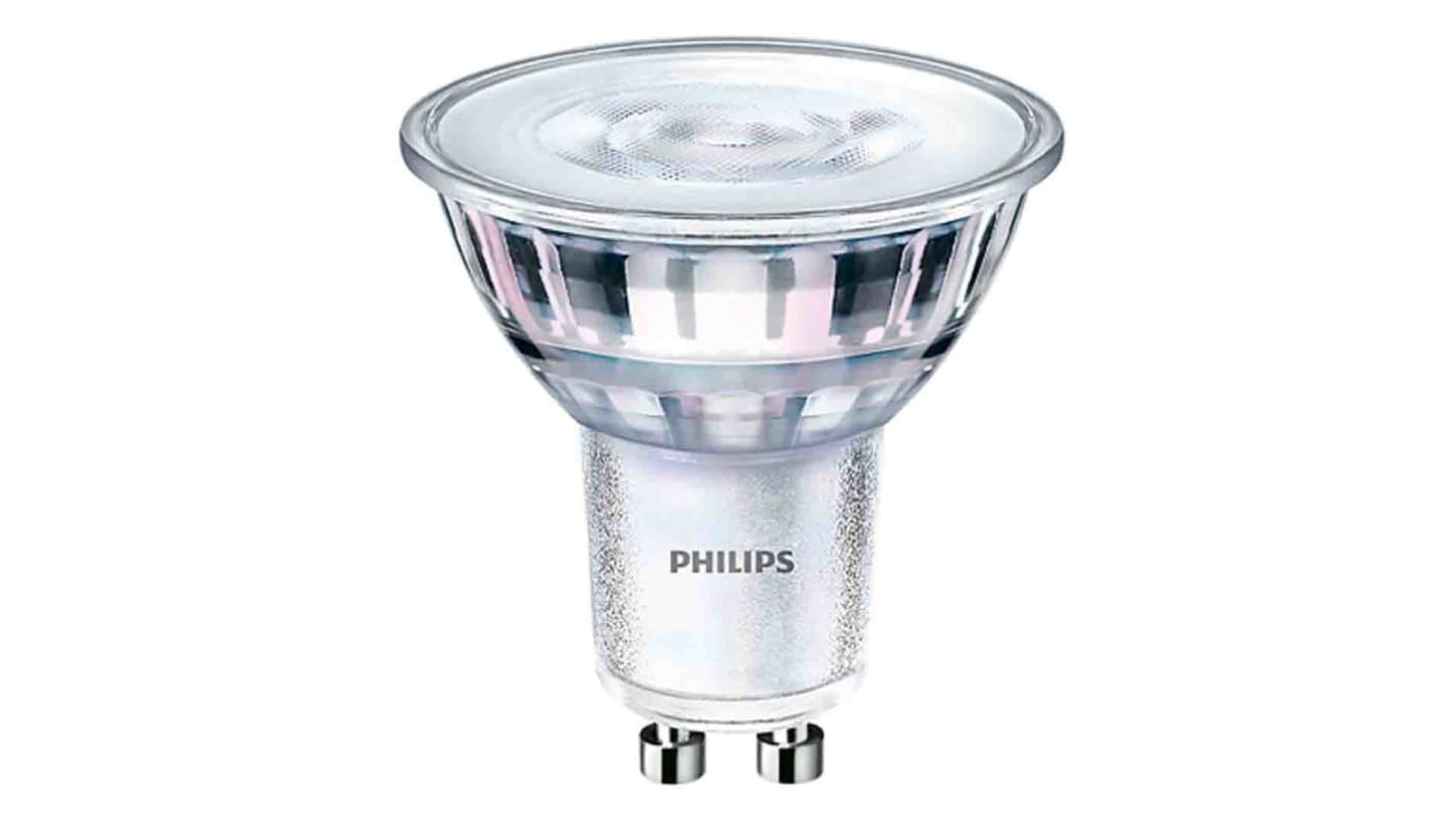Philips GU10 LED Reflector Lamp 4 W(35W), 3000K, White, Reflector shape