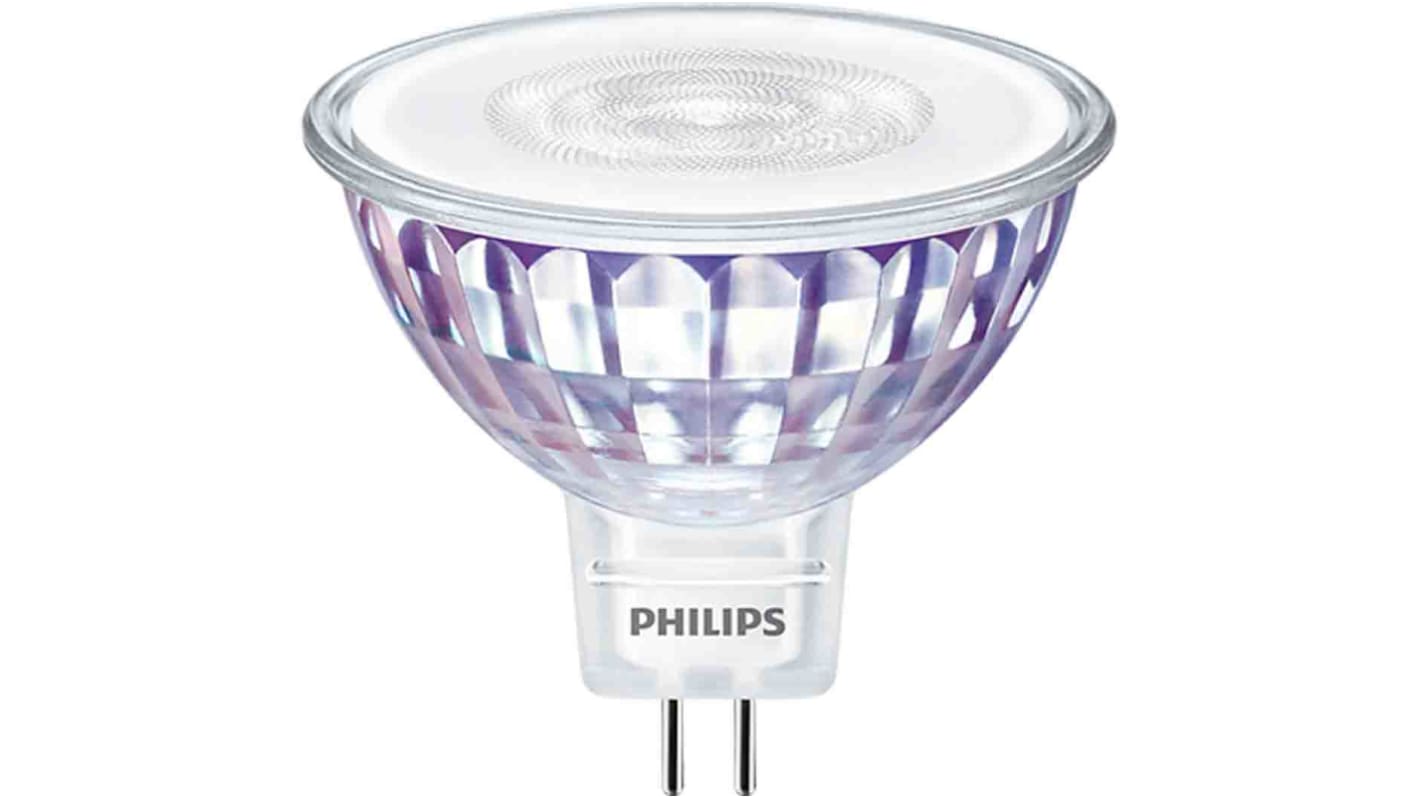 Lámpara LED reflectora Philips, 12 V, 7-50 W, casquillo GU5.3, Blanco, 3000K