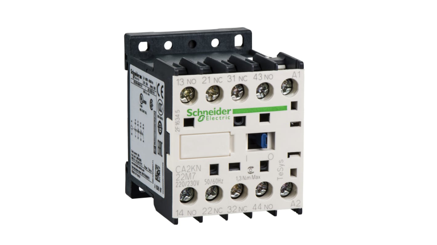 Stycznik 24 V AC Schneider Electric styki: 4 20 A 4NO LC1KT20B7S335