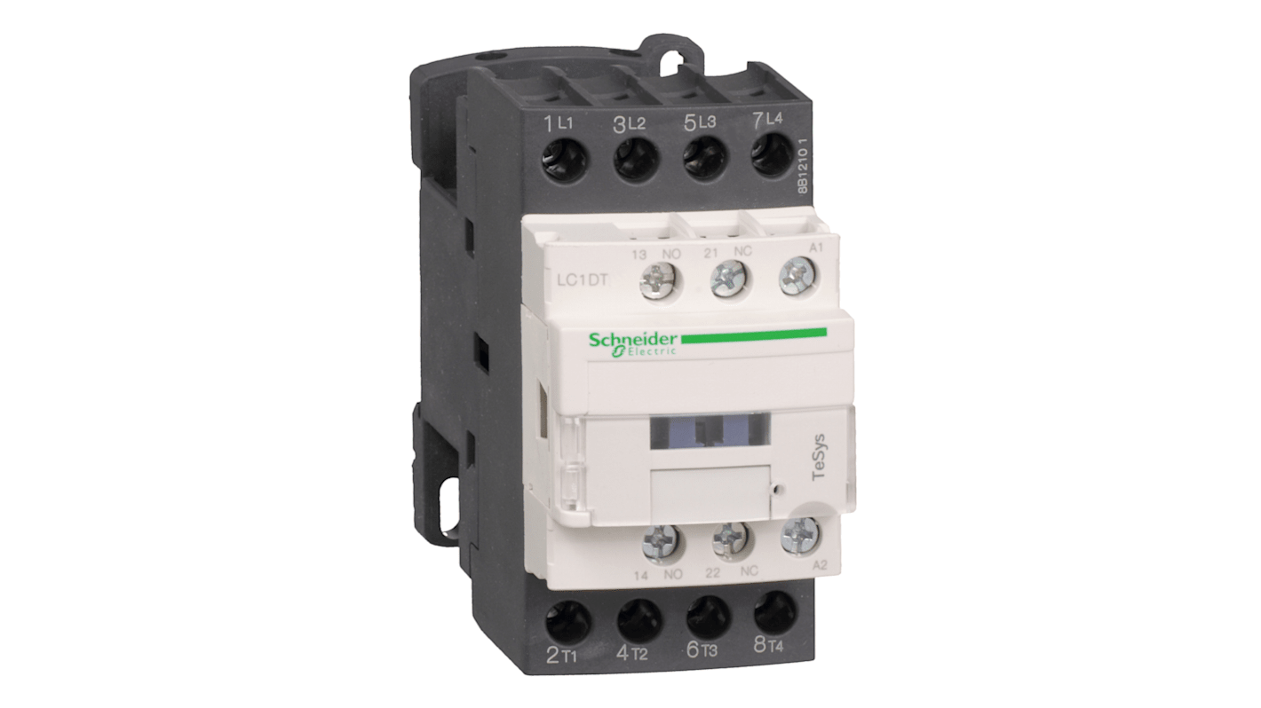 Stycznik 24 V DC Schneider Electric styki: 4 20 A 4NO LC1DT206BLS207