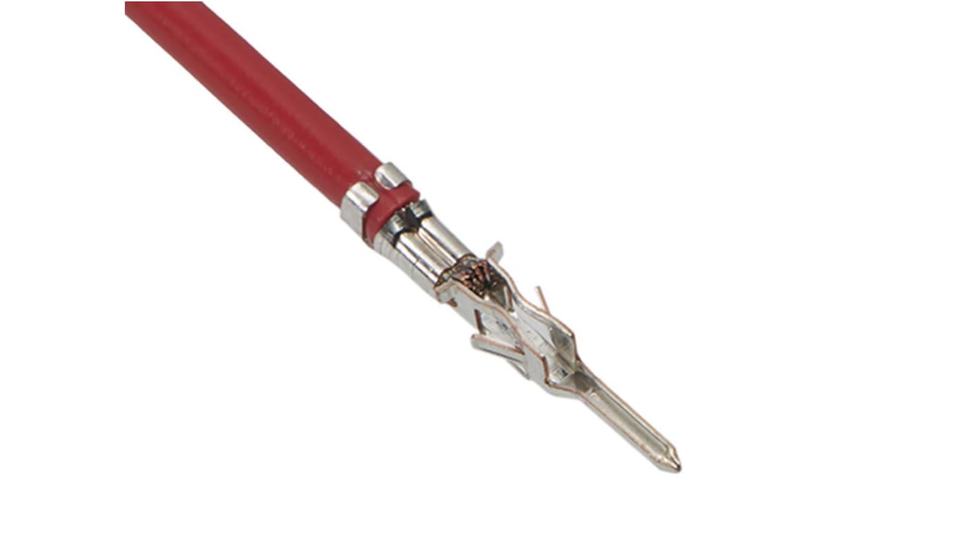 Molex Micro-Fit 3.0 Vorverdrahtete Crimp-Kontakte verzinnt, Rot 0.50mm², 225mm