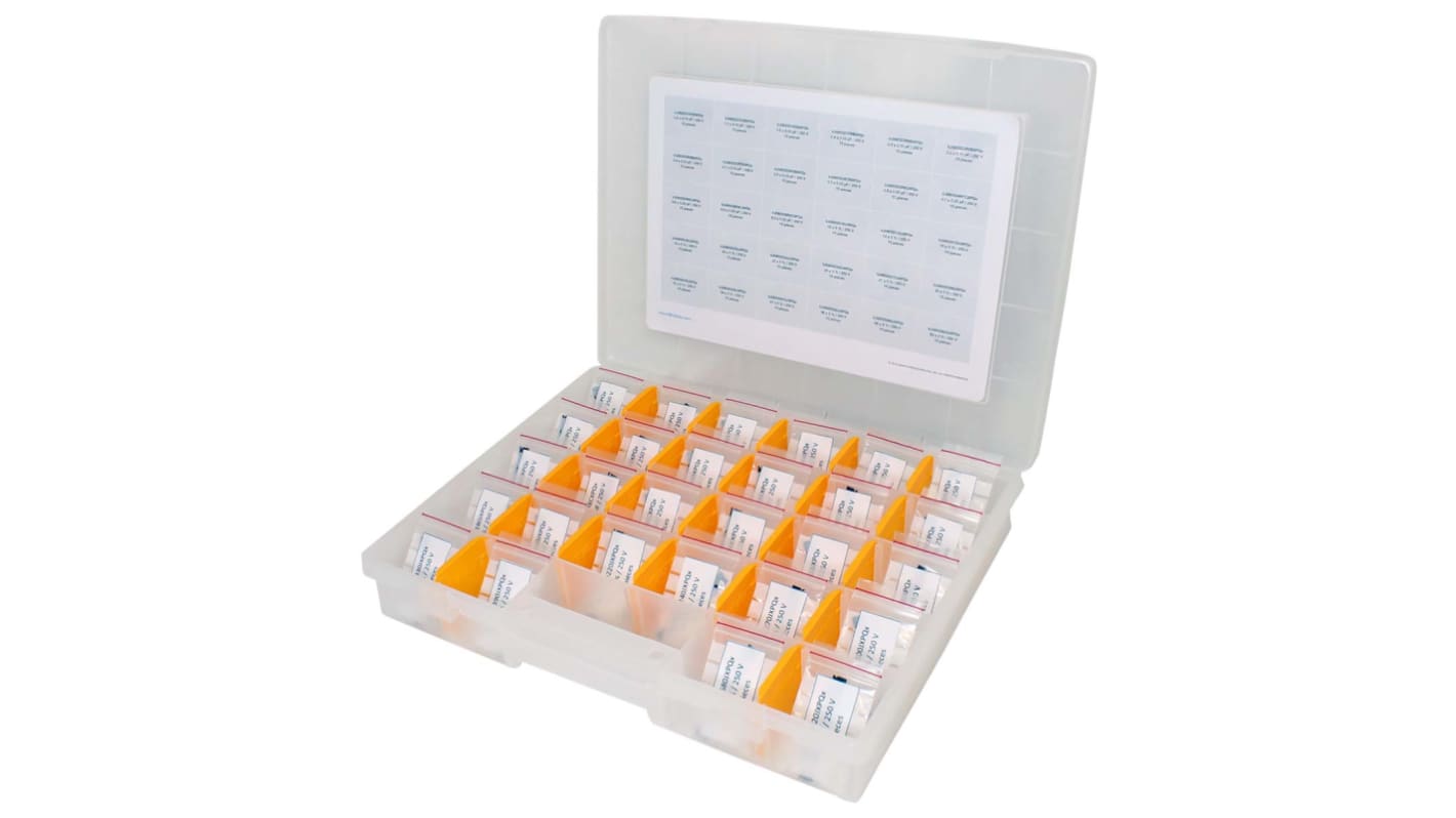 Vishay 贴片电容组件, 0.1pF, 200V, 陶瓷绝缘, 内含陶瓷片状电容器