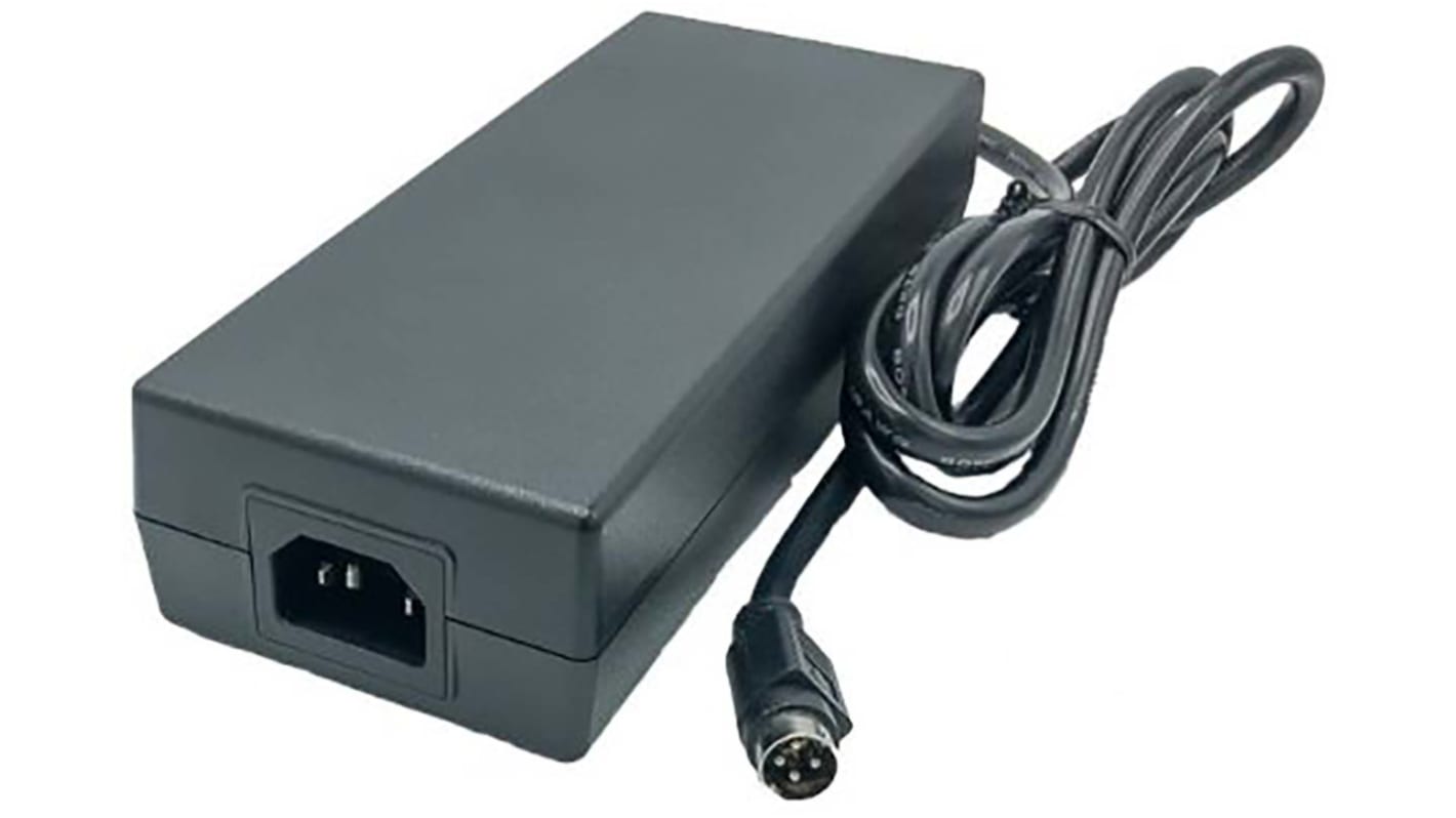 Adattatore AC/DC Phihong 24V cc, 6.6A, spina IEC