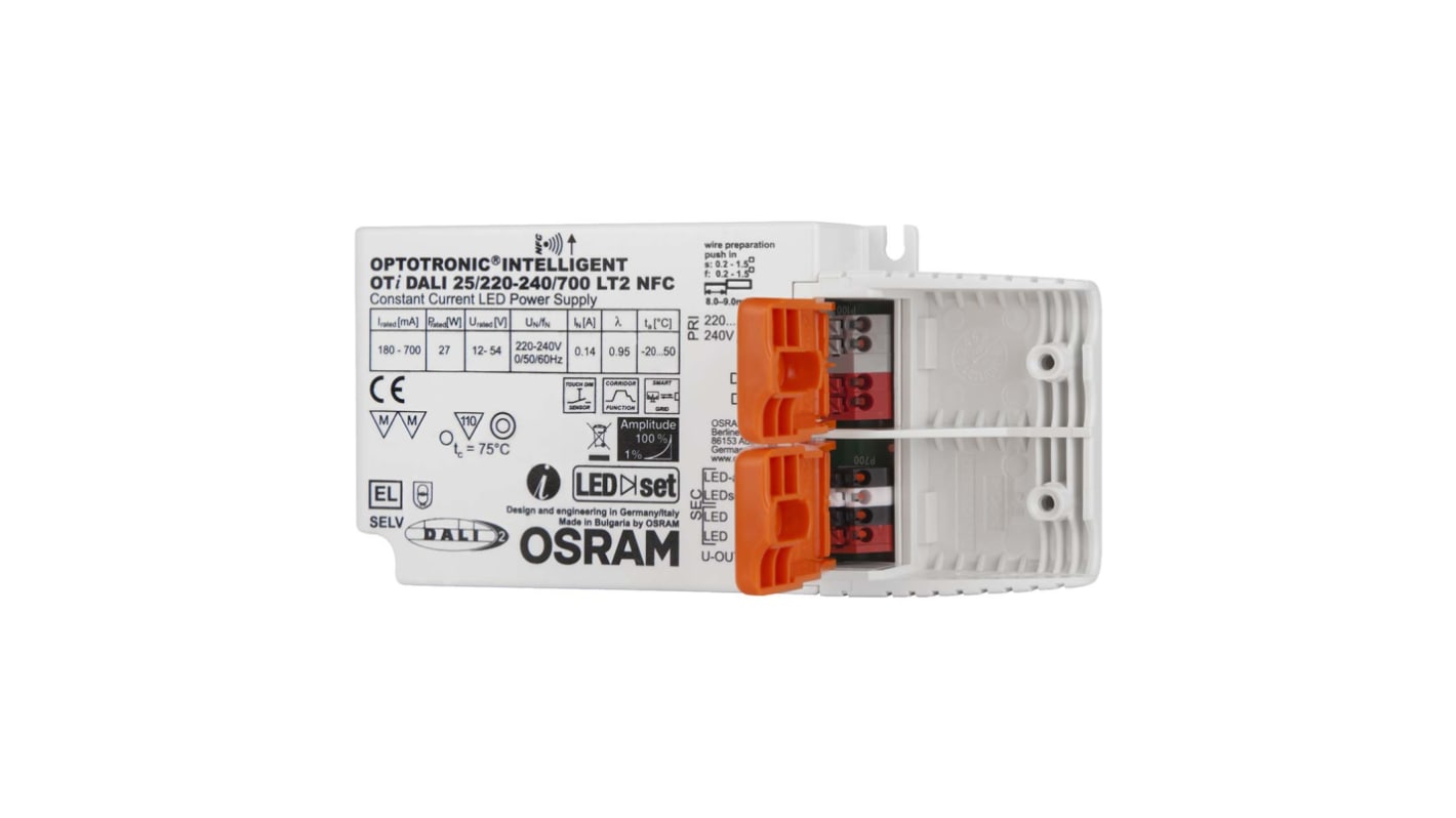 Osram LED-Treiber 240 V LED-Treiber, Ausgang 54V / 700mA, Dimmbar Konstantstrom
