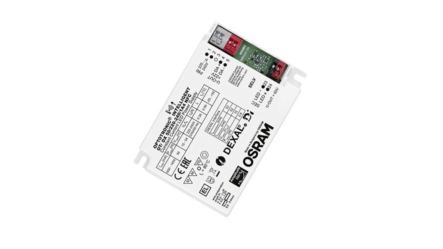 Osram LED-Treiber 240 V LED-Treiber, Ausgang 54V / 1.4A, Dimmbar Konstantstrom