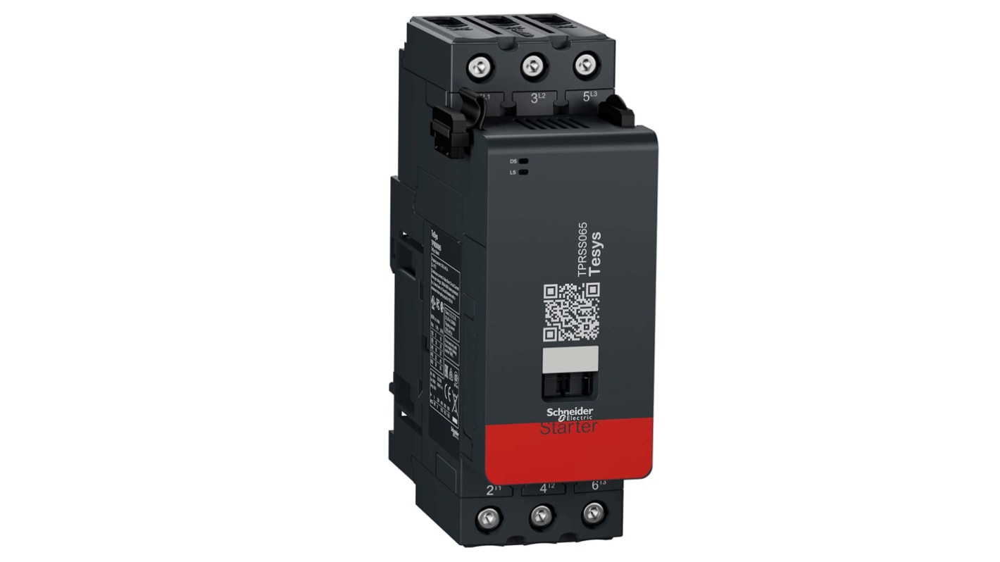 Schneider Electric TeSys Island DOL Starter, DOL, 37 kW, 690 V ac, 1, 3 Phase, IP20