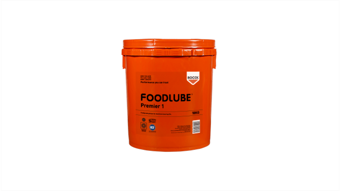 Rocol Foodlube® Premier 1 Multi Purpose Grease 18 kg Bucket,Food Safe