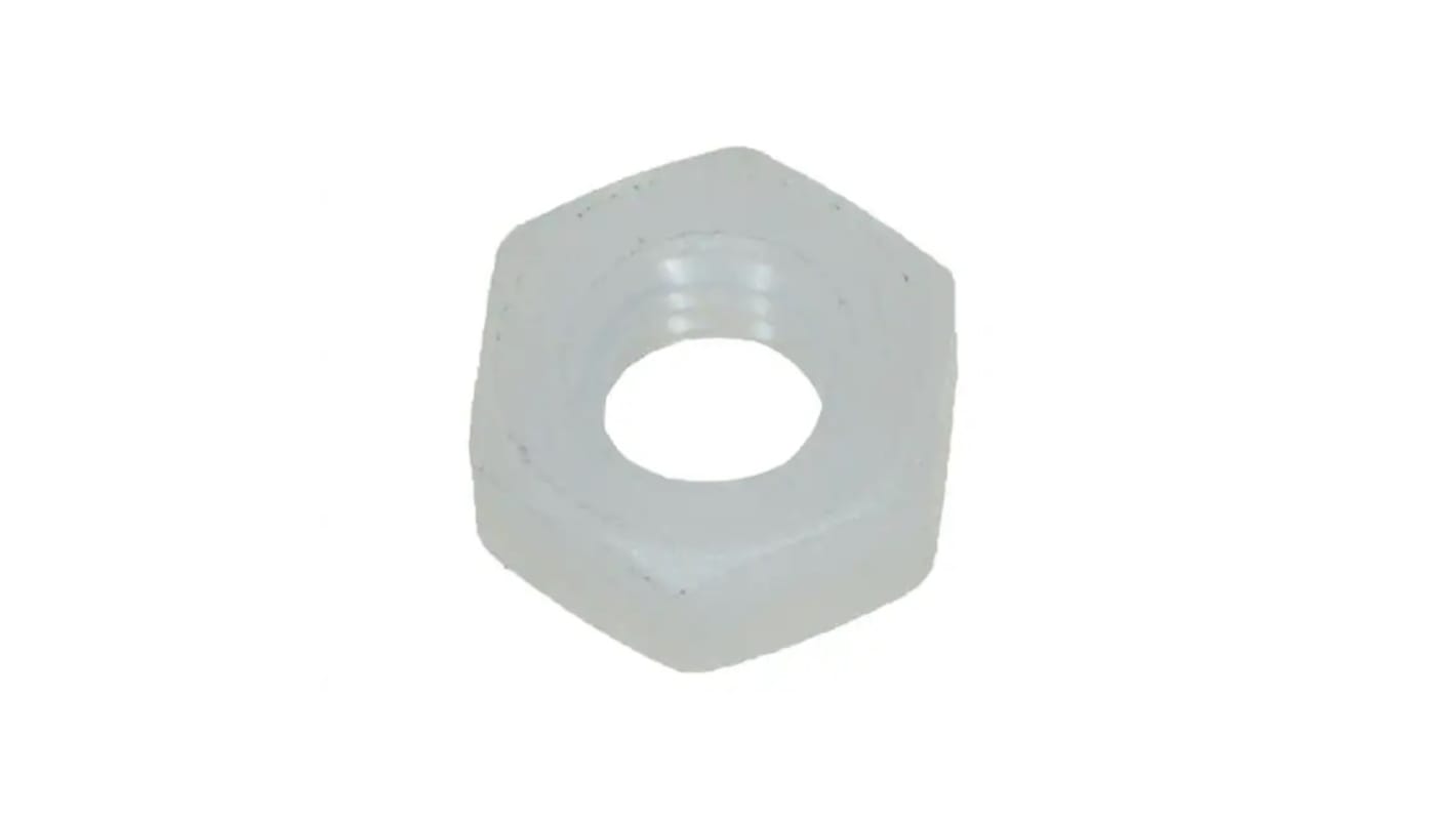 Wurth Elektronik Nylon 66 Hex Nut, M4