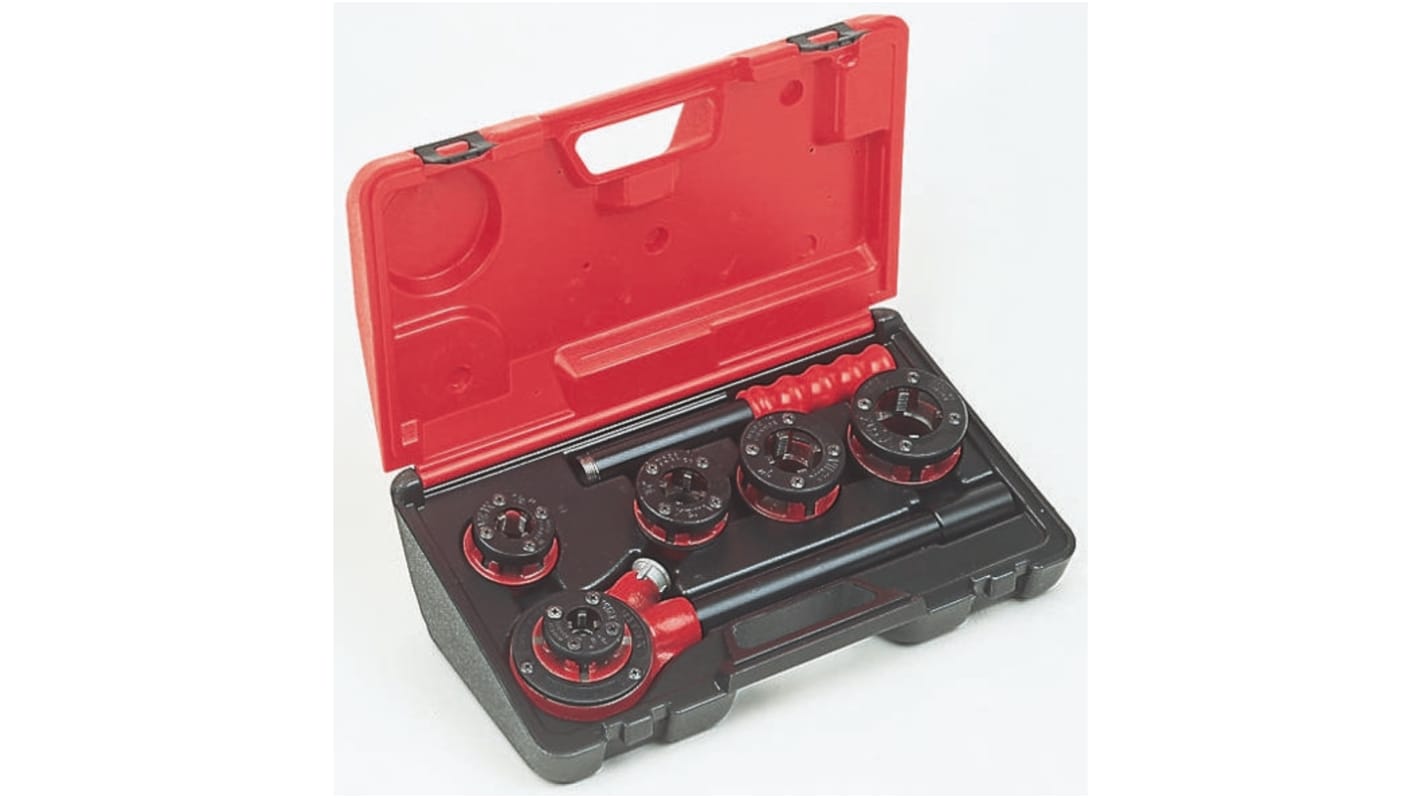 RS PRO 7-Piece Die Set, 3/8 in - 1.1/4 in Dies