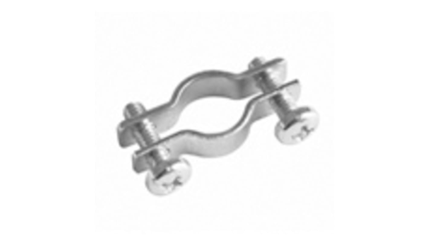 SES Sterling Metallic Metal Saddle Clamp, 12mm Max. Bundle