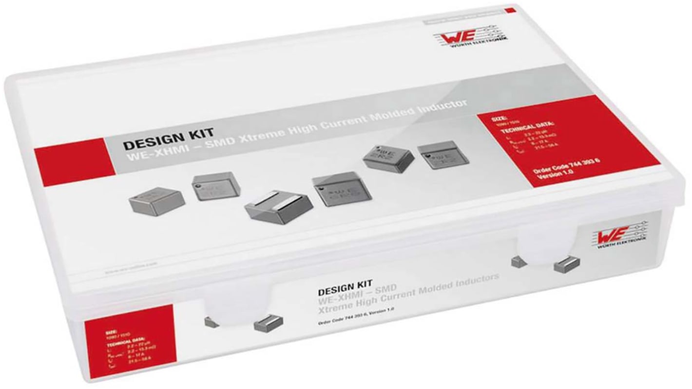 Wurth Elektronik Inductor Kit, 11 pieces