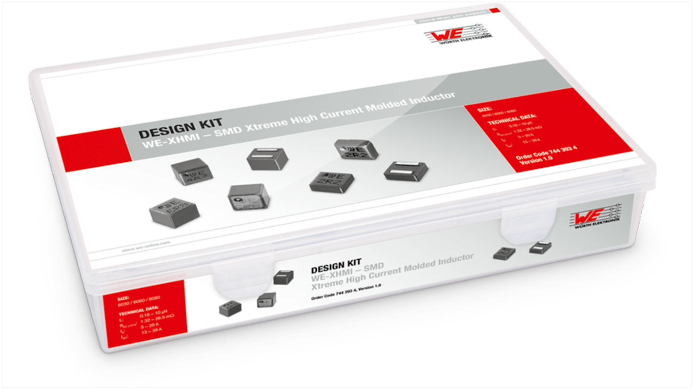 Wurth Elektronik Inductor Kit, 17 pieces
