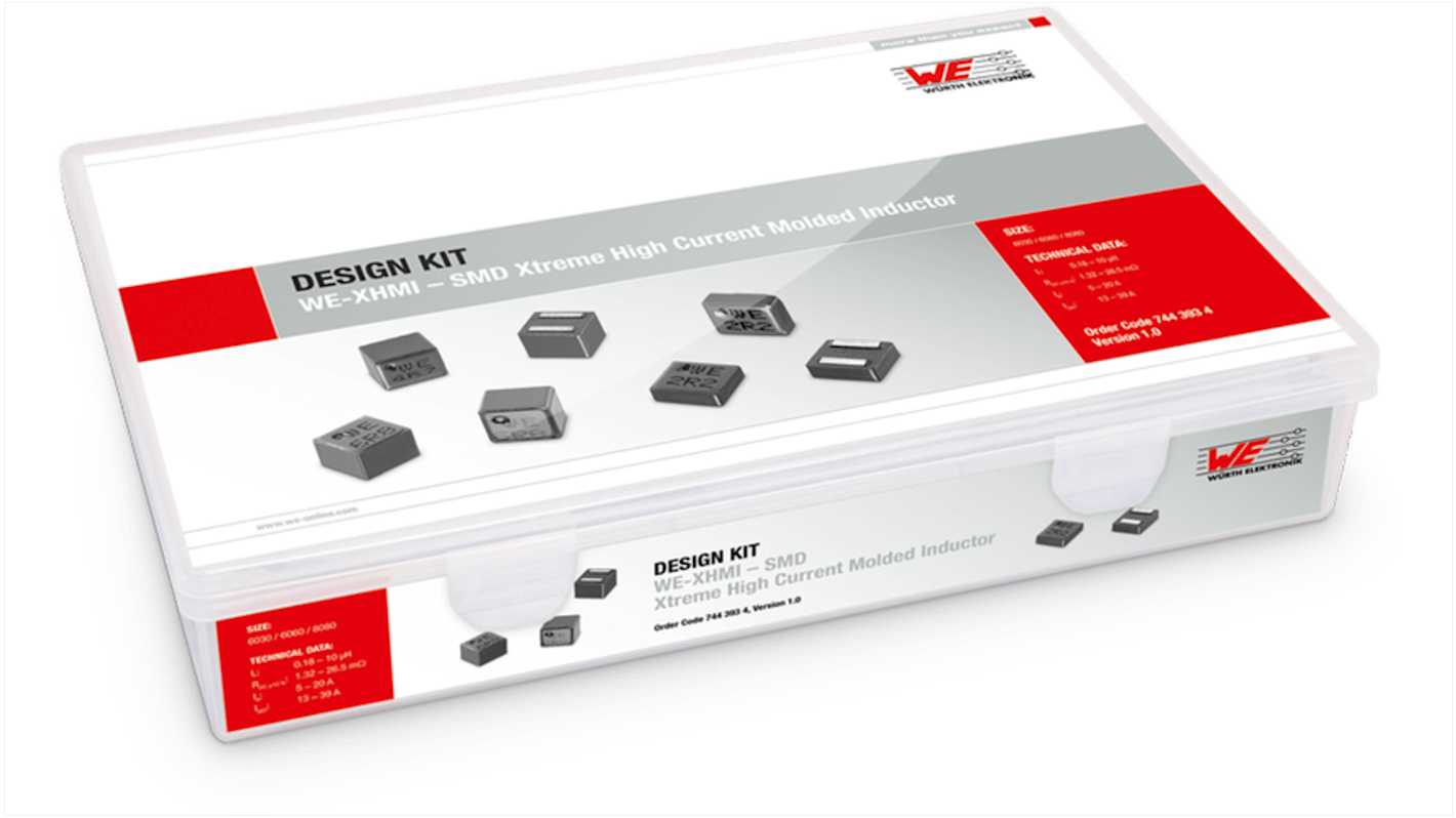 Kit de inductor Wurth Elektronik, 17 componentes