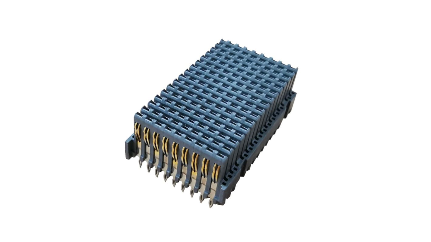 Amphenol Socapex, RVPX - VITA 46 1.8mm Pitch VITA 46 Centre VITA 46 Backplane Connector, Male, Vertical, 16 Column, 9