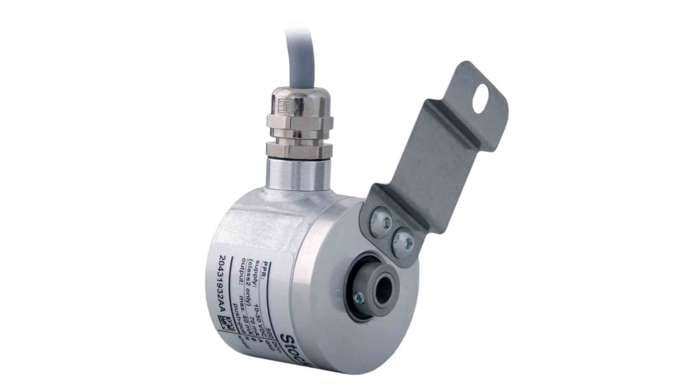 RS PRO Incremental Incremental Encoder, 500 ppr, HTL Signal, Hollow Type, 6mm Shaft