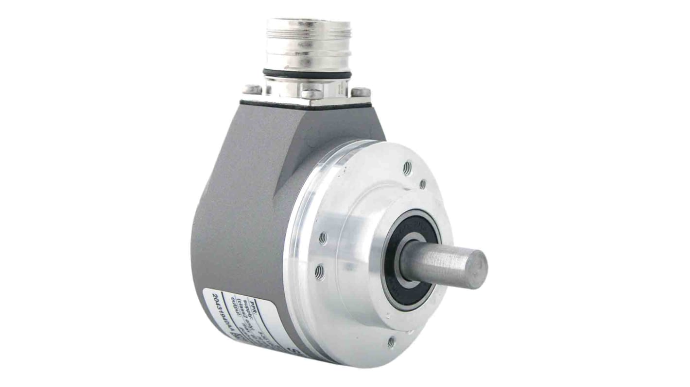 Encoder incremental RS PRO, 500 impulsos/rev, 8000rpm máx., salida HTL Invertido, con Conector M23, 5 → 30 V dc,