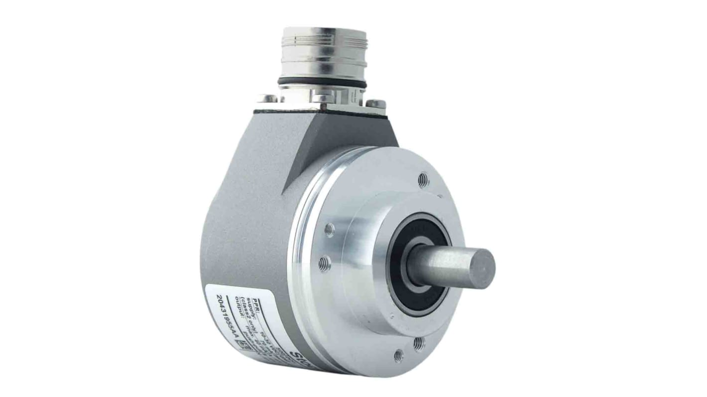 Encoder incremental RS PRO, 500 impulsos/rev, 8000rpm máx., salida HTL Invertido, con Conector M23, 5 → 30 V dc,