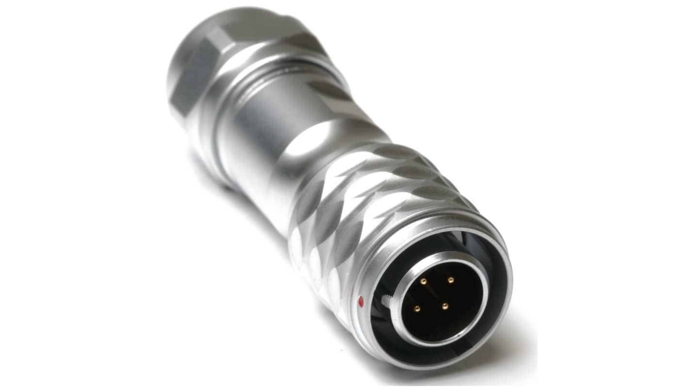 RS PRO Circular Connector, 4 Contacts, Cable Mount, Plug, Male, IP67