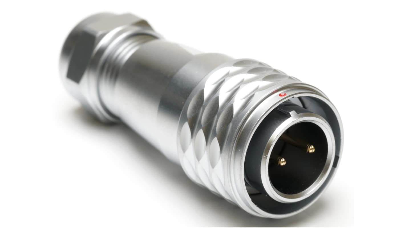 RS PRO Circular Connector, 2 Contacts, Cable Mount, M16 Connector, Plug, Male, IP67
