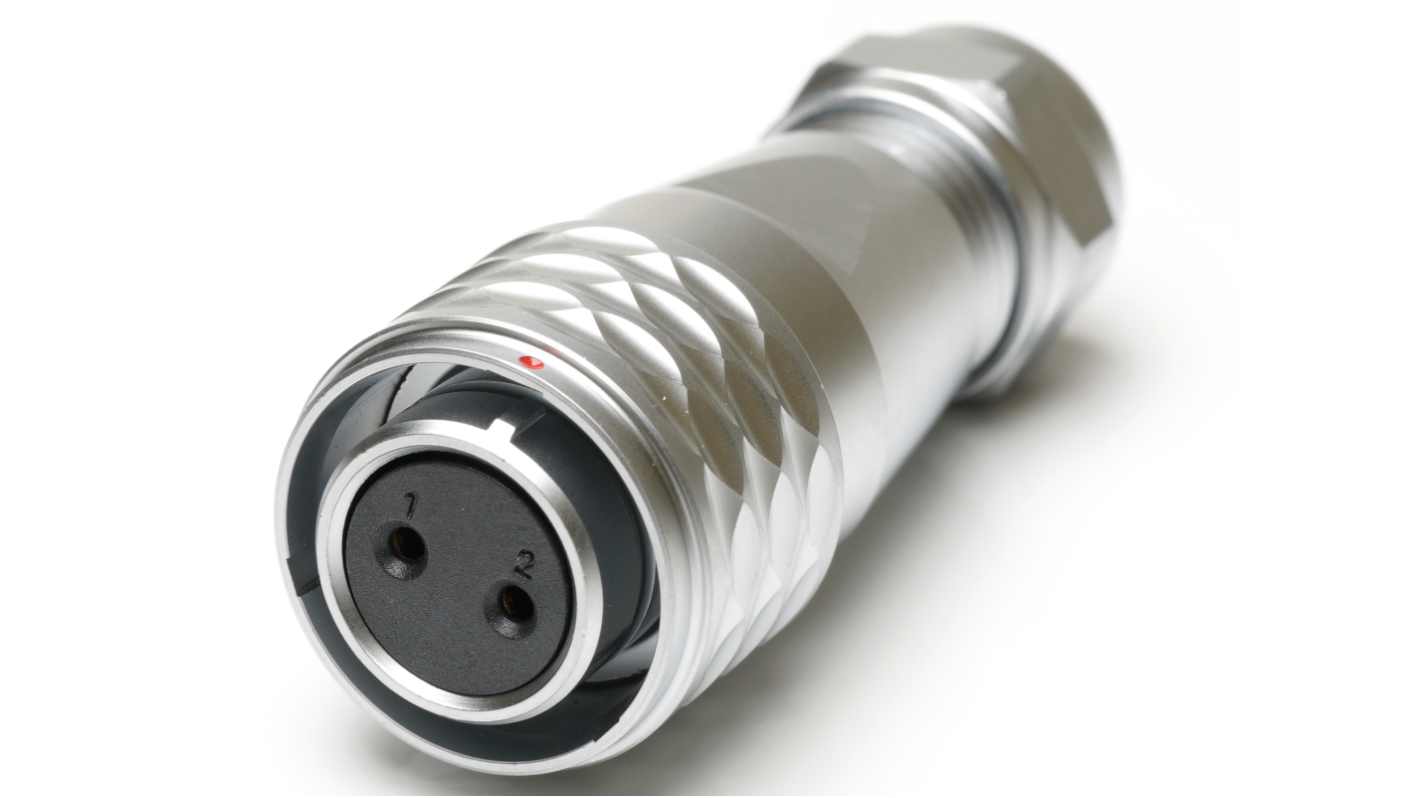 RS PRO Circular Connector, 2 Contacts, Cable Mount, M16 Connector, Plug, Female, IP67