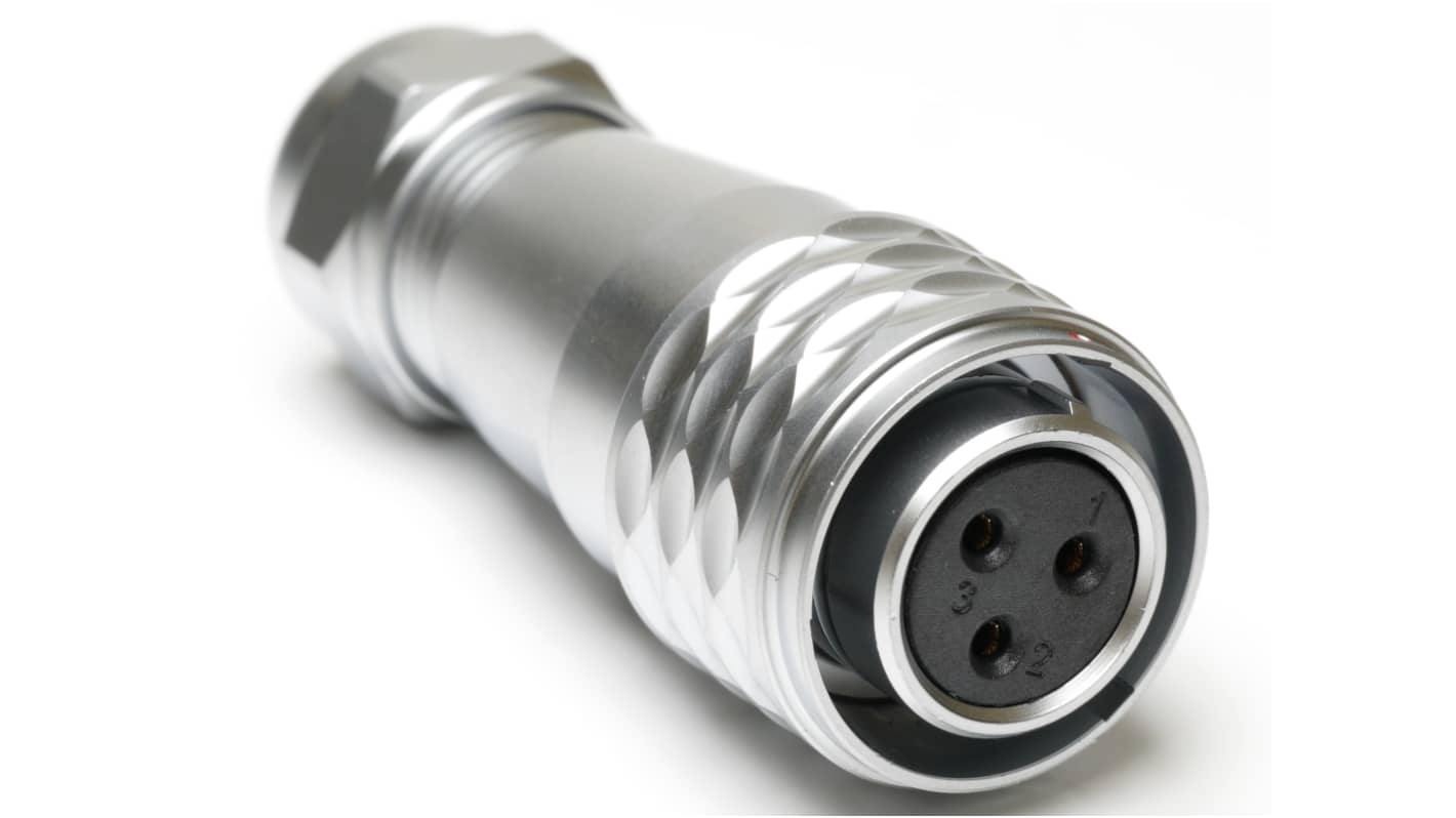 RS PRO Circular Connector, 3 Contacts, Cable Mount, M16 Connector, Plug, Female, IP67