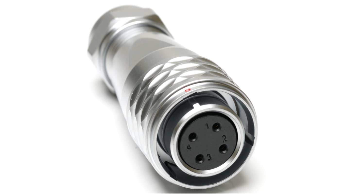 RS PRO Circular Connector, 4 Contacts, Cable Mount, M16 Connector, Plug, Female, IP67