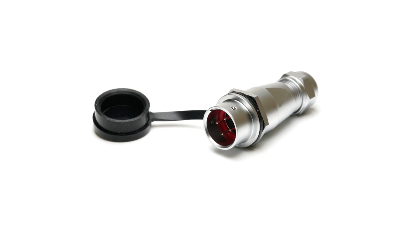 RS PRO Circular Connector, 4 Contacts, Cable Mount, M16 Connector, Socket, Male, IP67