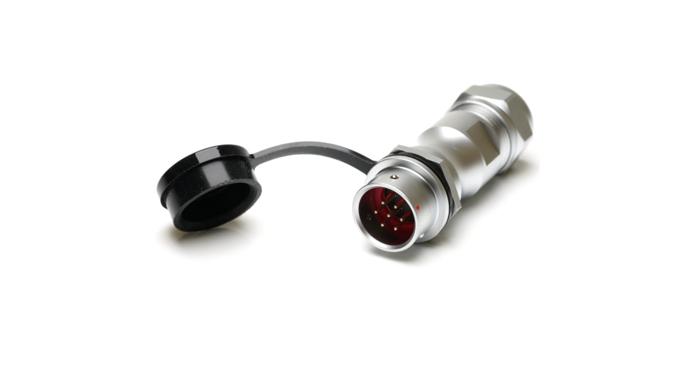 RS PRO Circular Connector, 7 Contacts, Cable Mount, M16 Connector, Socket, Male, IP67