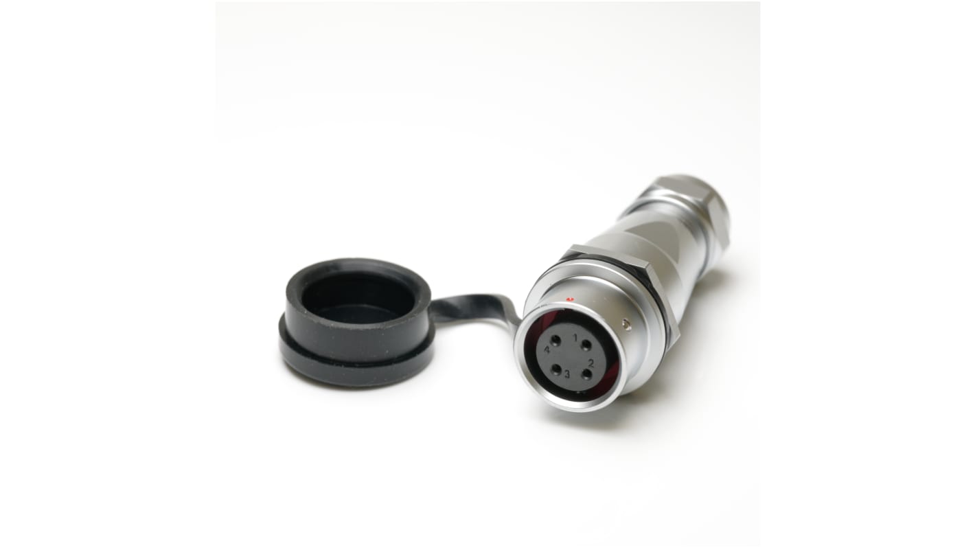 RS PRO Circular Connector, 4 Contacts, Cable Mount, M16 Connector, Socket, Female, IP67