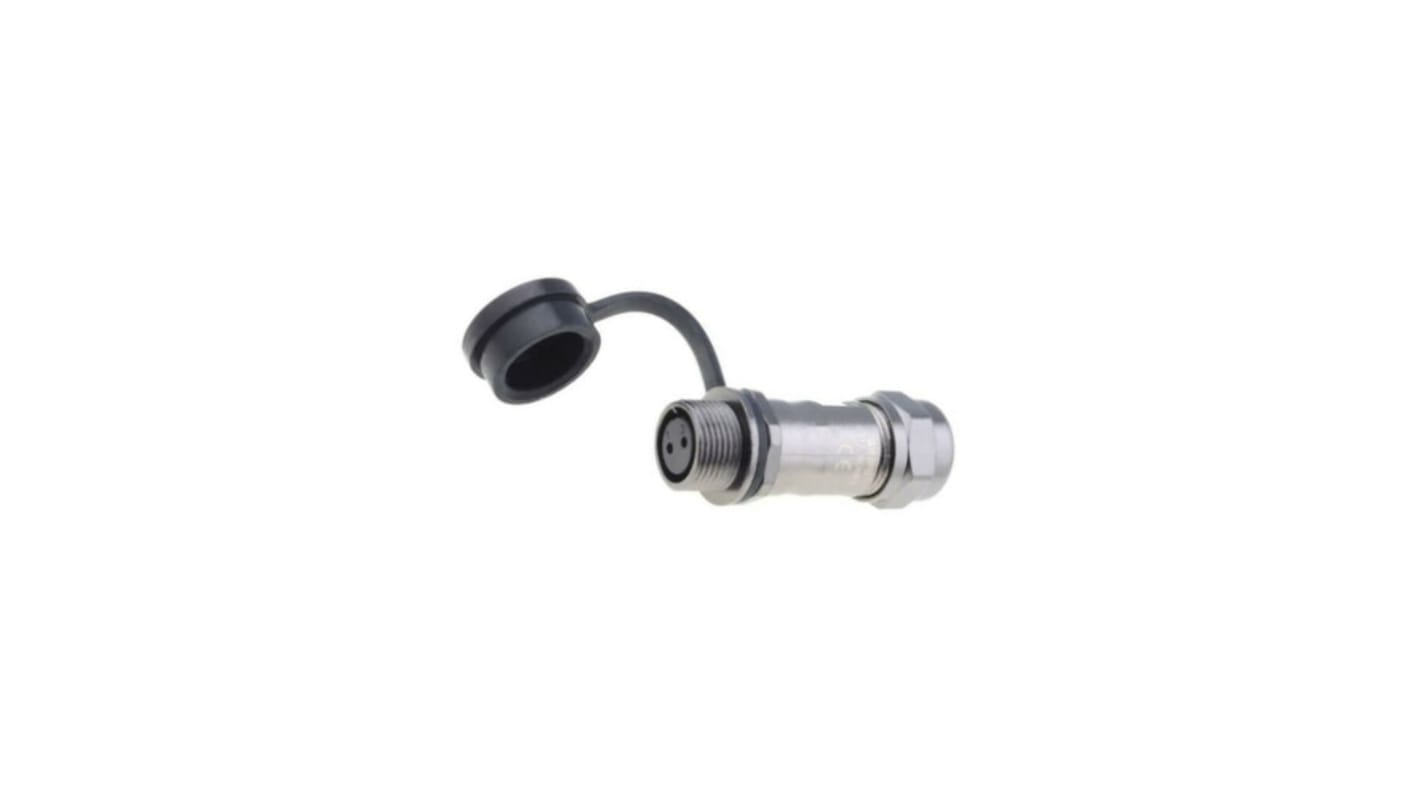 RS PRO Circular Connector, 2 Contacts, Cable Mount, Socket, Female, IP67