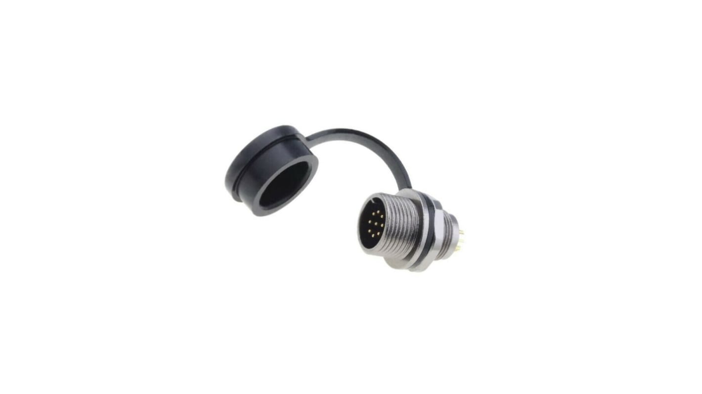 RS PRO Circular Connector, 9 Contacts, Front Mount, Socket, Male, IP67