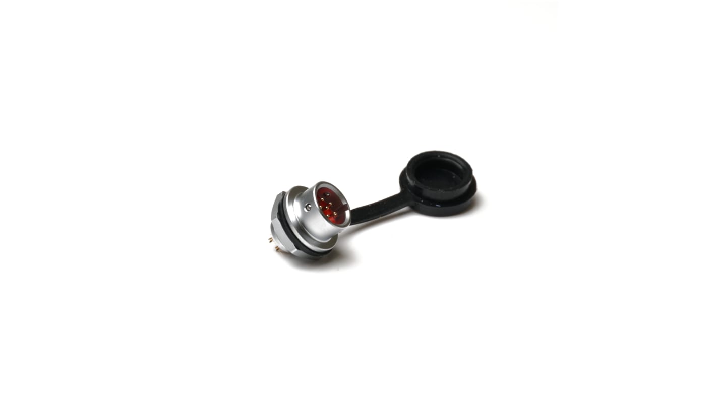 RS PRO Circular Connector, 6 Contacts, Front Mount, Socket, Male, IP67