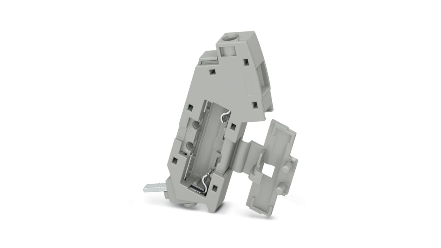 Phoenix Contact 6.3A Base Mount Fuse Holder for 5 x 20mm Fuse, 1P, 60V dc