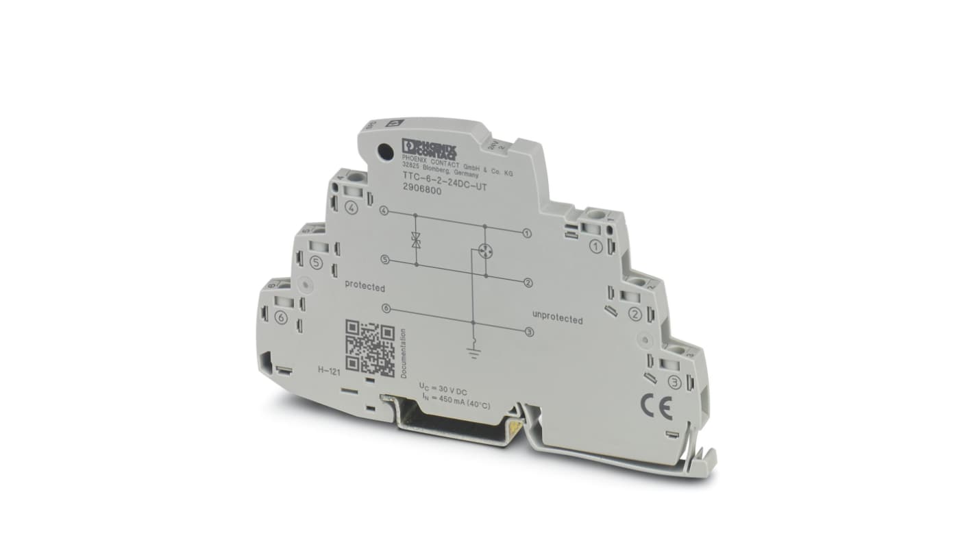 Phoenix Contact Surge Protector, DIN Rail Mount