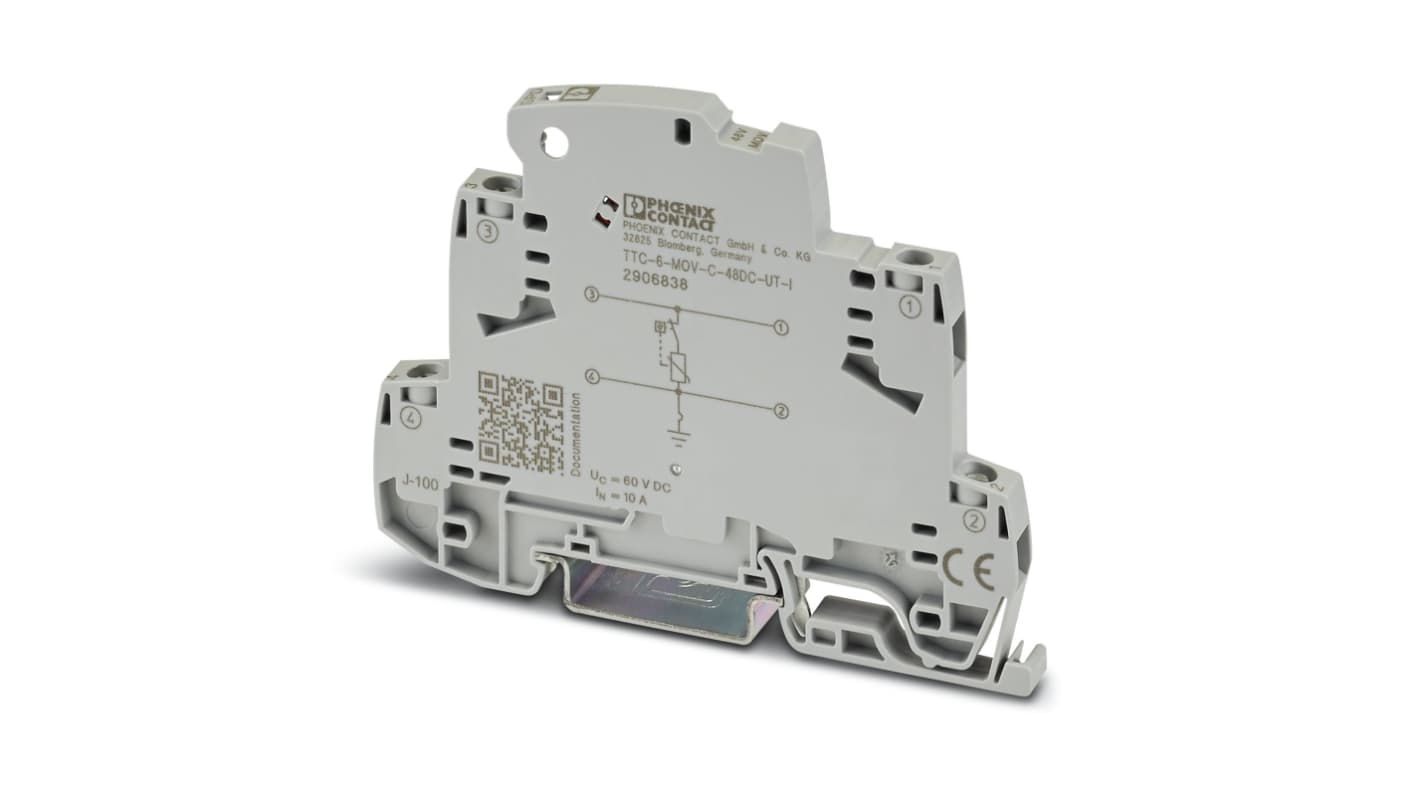 Phoenix Contact Surge Protector, DIN Rail Mount