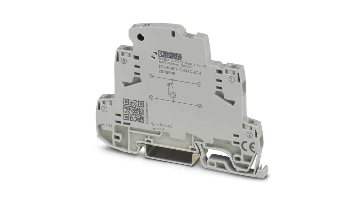 Phoenix Contact Surge Protector, DIN Rail Mount