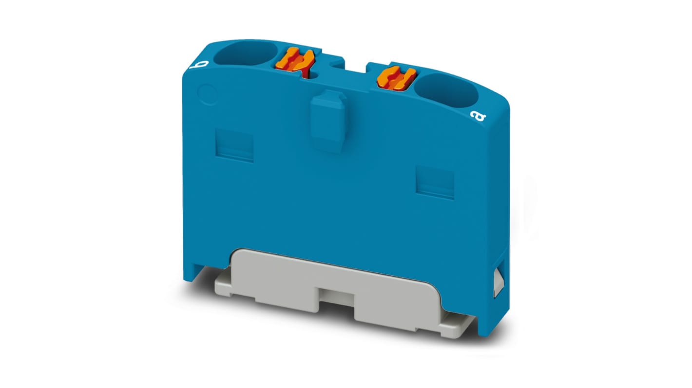 Blocco di distribuzione, Phoenix Contact, 2 vie 17.5A, 450 V