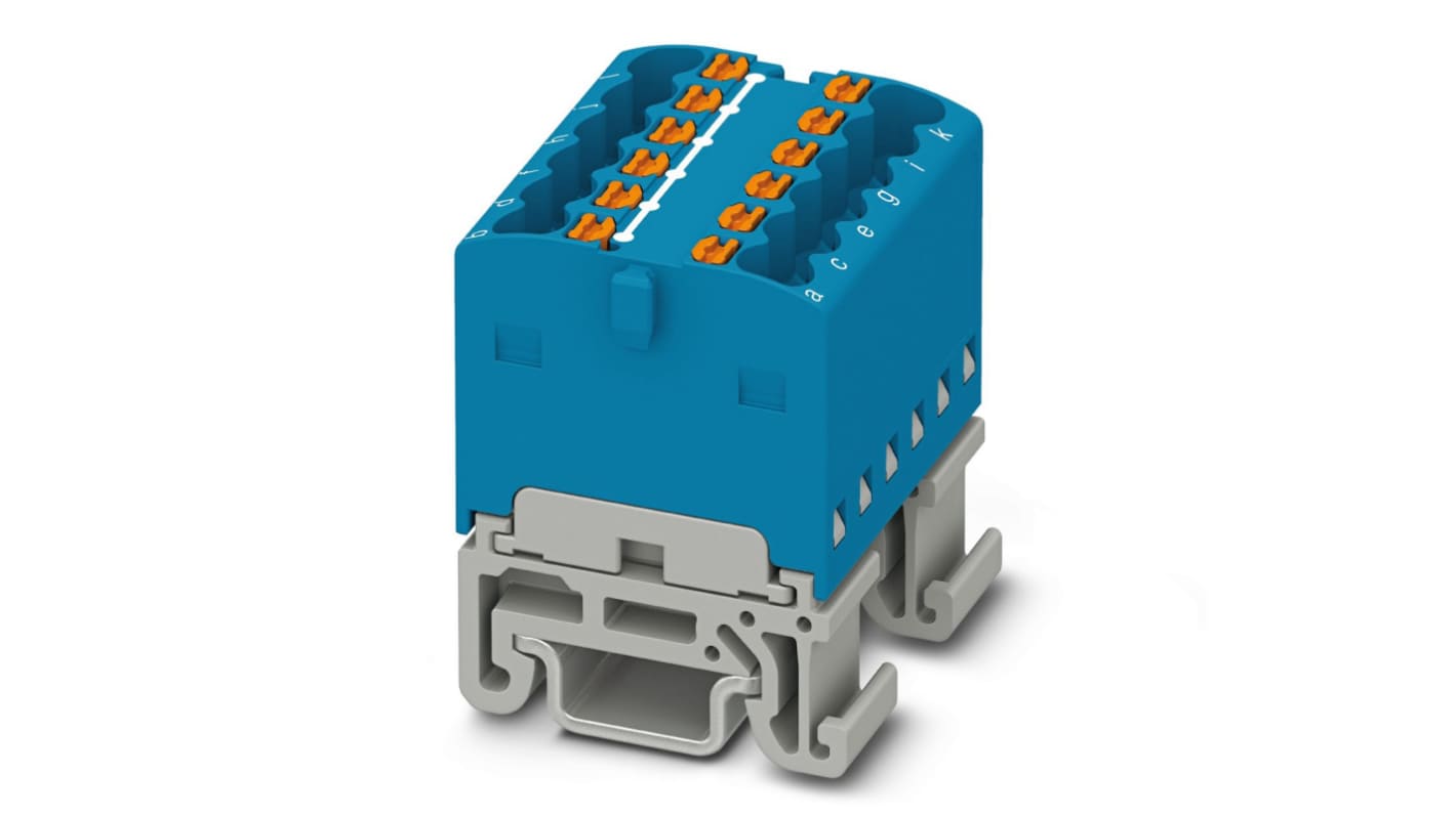 Blocco di distribuzione, Phoenix Contact, 1 via,  24A, 500 V