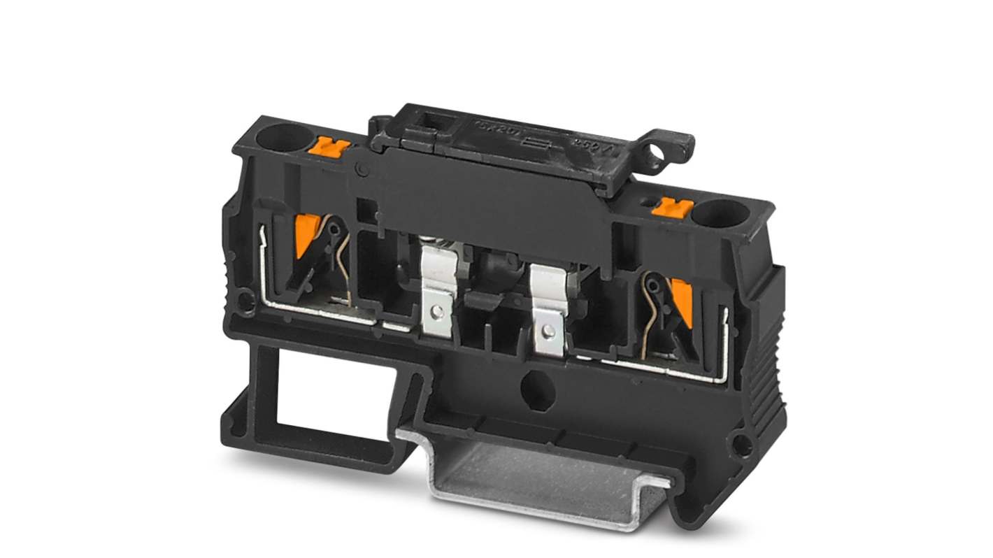 Phoenix Contact 3270197 PTC 4 Series Black, 6mm², Single-Level