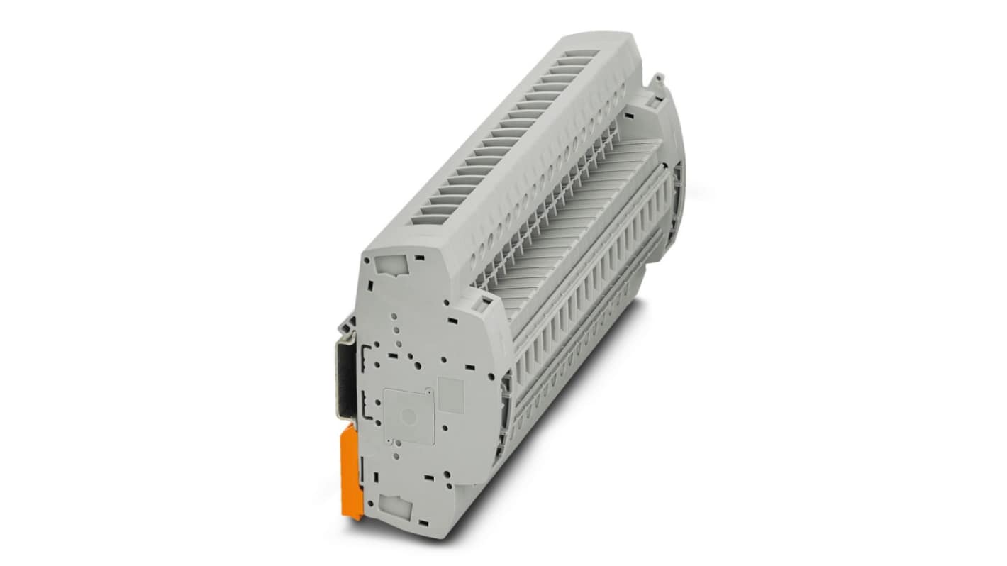 Regleta de conexiones Hembra Phoenix Contact UTRE de 38 vías, para cable de 24 → 8 AWG, 30A, 400 V, Tornillo
