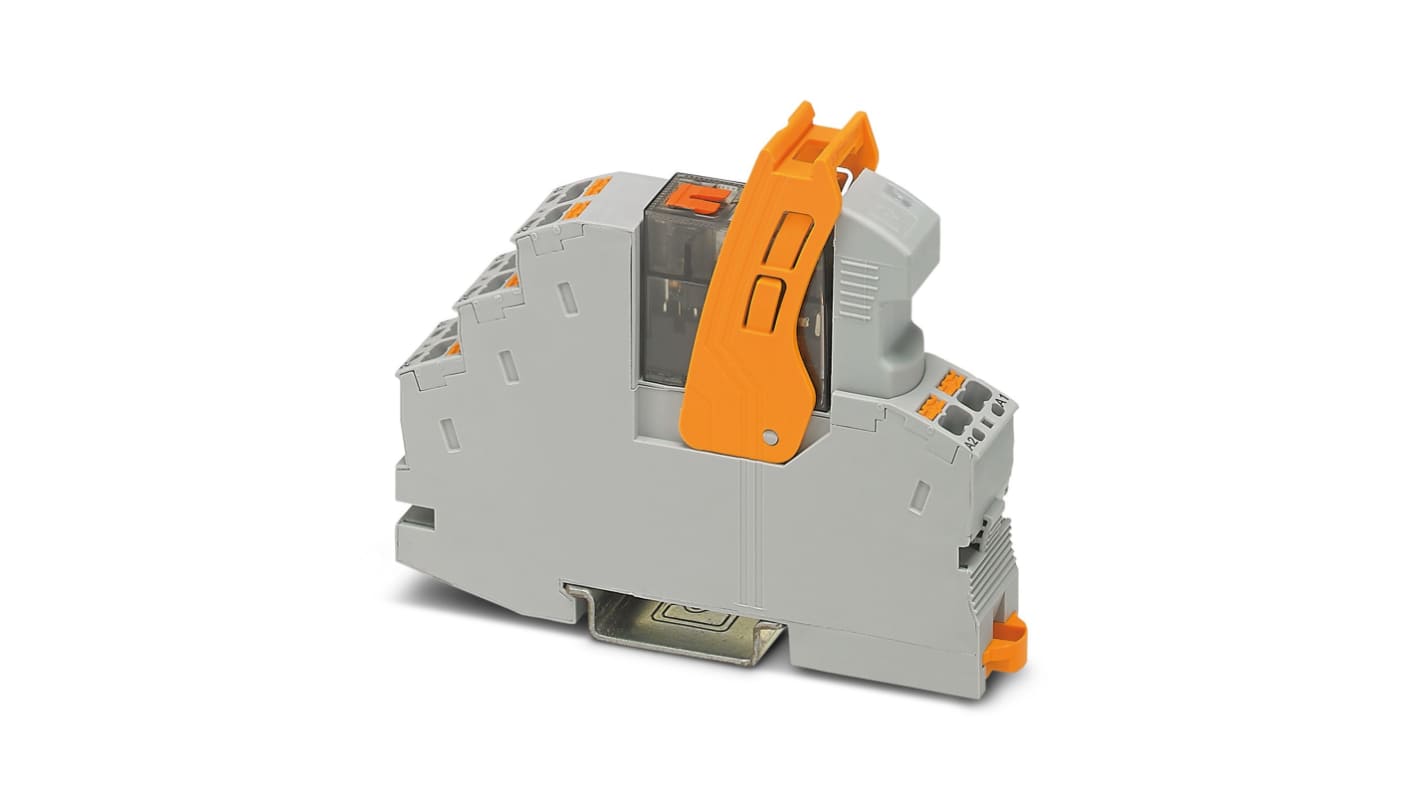 Phoenix Contact RIF-1-RPT-LV-230AC/2X21MS Series Interface Relay, DIN Rail Mount, 230V ac Coil