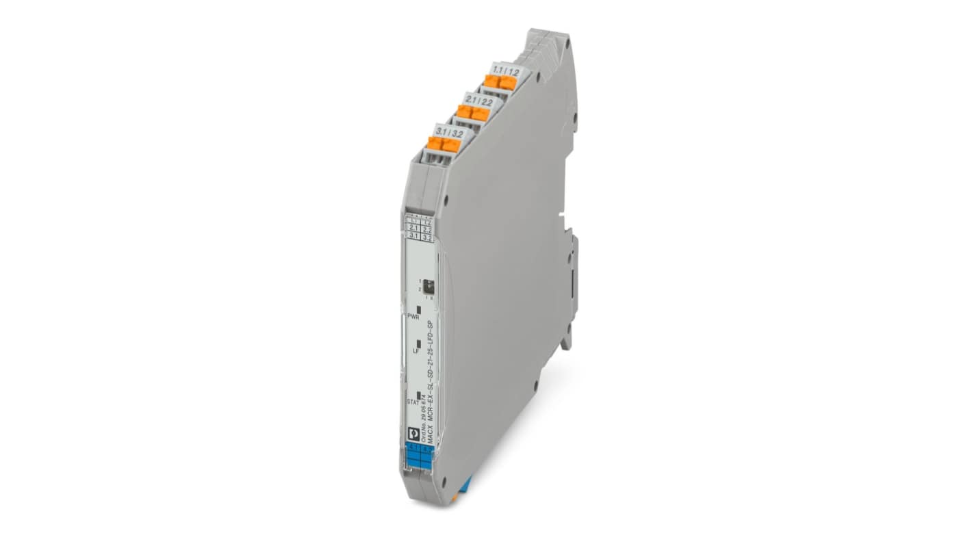 Phoenix Contact MACX MCR-EX-SL-SD-21-25-LFD-SP Series Signal Conditioner, Transistor Output, ATEX