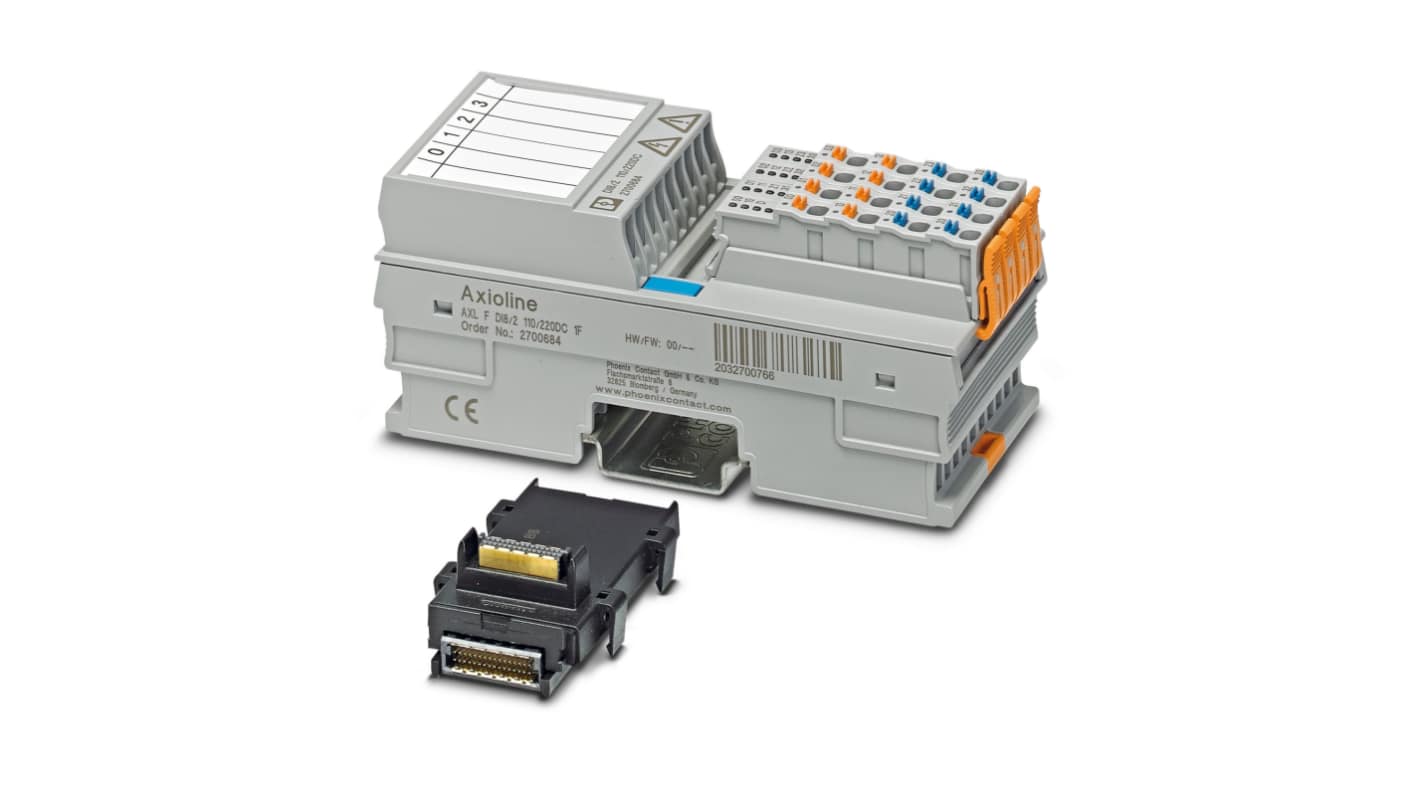 Moduł PLC We/Wy Phoenix Contact AXL F DI8/2 48/60DC 1F 2702654 126,1 x 53,6 x 54 mm