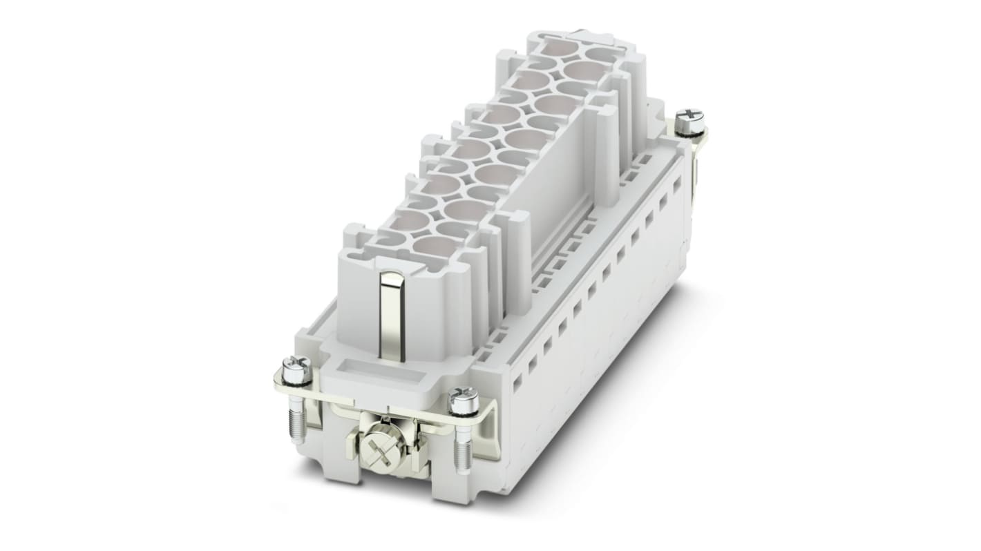 Phoenix Contact Heavy Duty Power Connector Insert, 16A, Female,  HC-HV10 Series, 10 Contacts